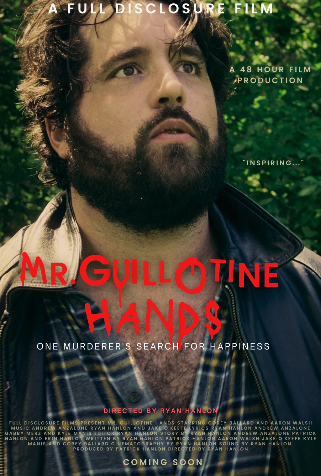 Filmposter for Mr. Guillotine Hands